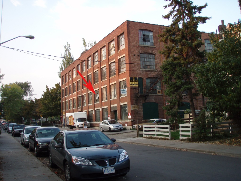 Woodworking shop of Jim Frieson and Olivo Espin on Sorauren Ave, Toronto